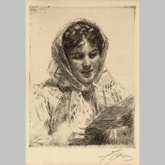 Anders Zorn A Letter