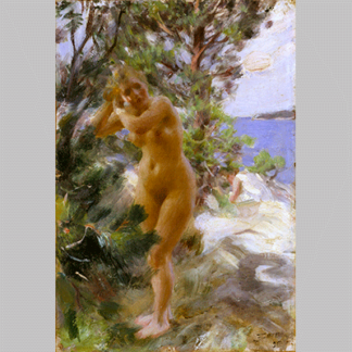 Anders Zorn After the Bath 1895