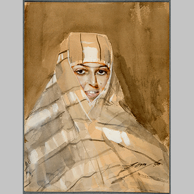 Anders Zorn Bedouin Girl