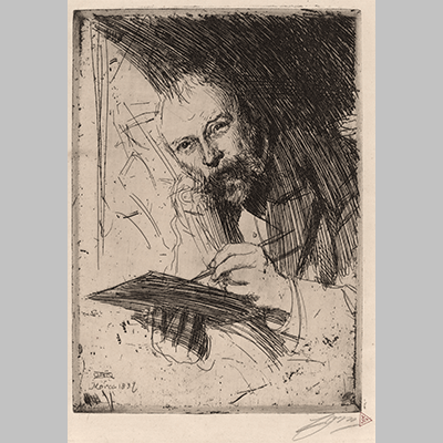 Anders Zorn Carl Larsson 1897