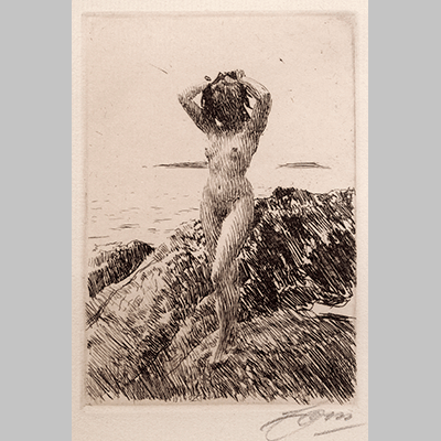 Anders Zorn Hair Tong