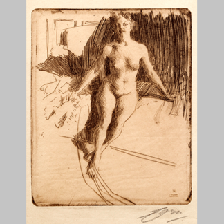 Anders Zorn Model Study 2