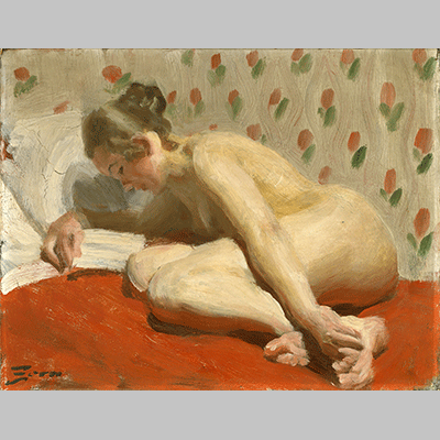 Anders Zorn Study of a Nude 1892