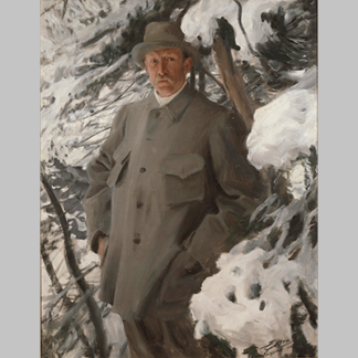 Anders Zorn The Painter Bruno Liljefors 1906