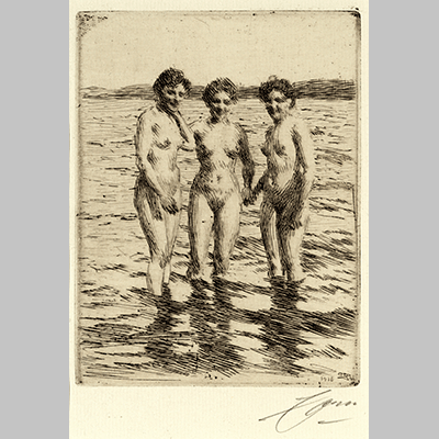 Anders Zorn The Three Graces