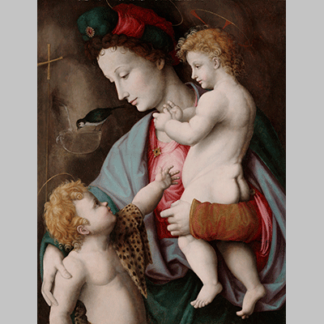 Bacchiacca Madonna and Child with St. John the Baptist