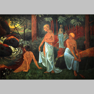 Paul Serusier - Baigneuses aux voiles blancs