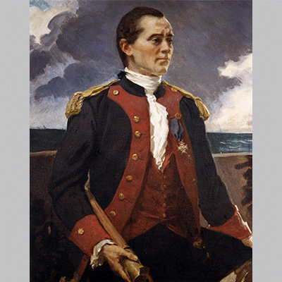 Beaux Captain John Paul Jones Continental Navy