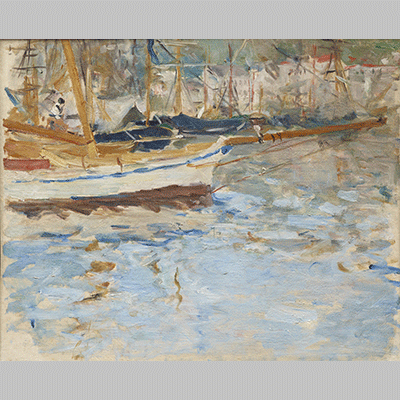 Berthe Morisot The Port of Nice 1882