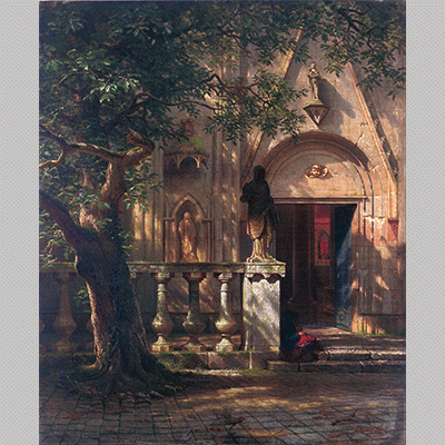 Bierstadt Sunlight and Shadow