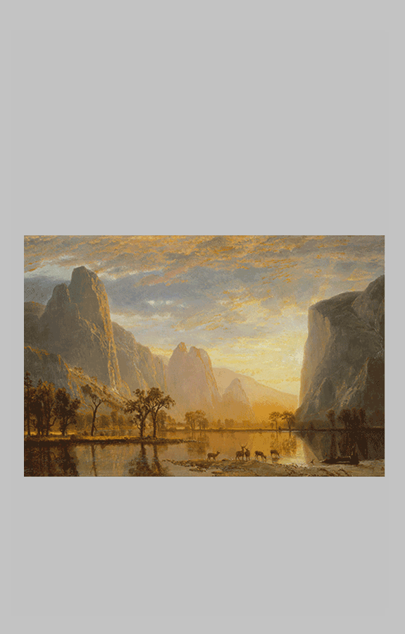 Bierstadt Valley of the Yosemite tb10