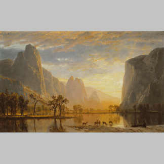 Albert Bierstadt - Valley of the Yosemite