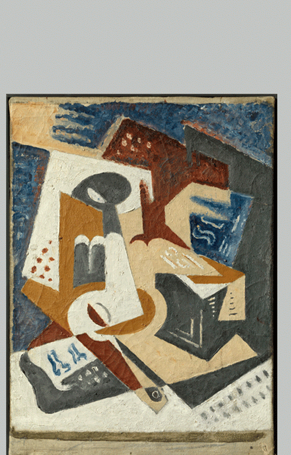 Blanchard Cubist Composition 4 d