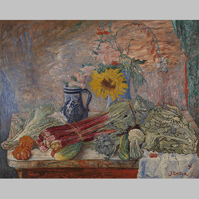 Bloemen en groenten James Ensor 1896