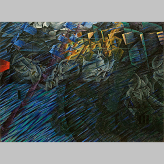 Boccioni States of Mind II Those Who Go