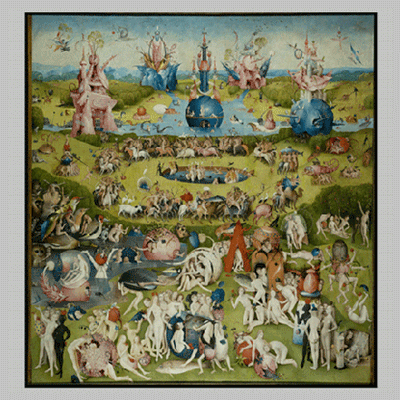 Bosch The Garden of Earthly Delights center