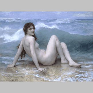 Bouguereau - The Wave (1896)