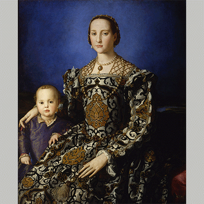Bronzino eleanor of toledo with her son 1554 1555