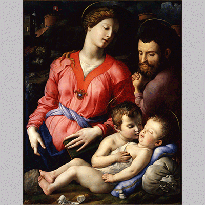 Bronzino Sacra famiglia Panciatichi or Madonna Panciatichi