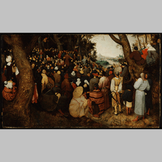 Bruegel The Sermon of Saint John the Baptist