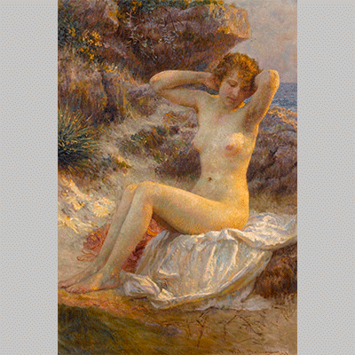 Bukovac The bather