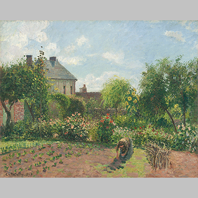 Camille Pissarro the artist s garden at eragny