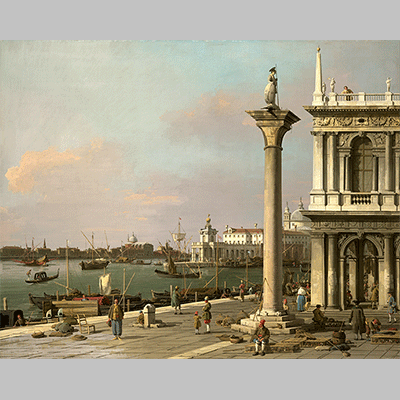 Canaletto Bacino di S. Marco From the Piazzetta