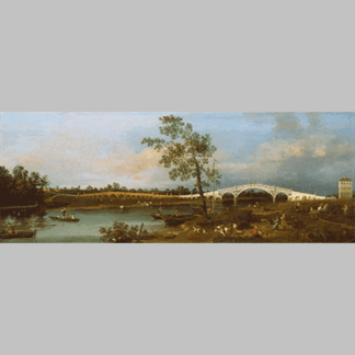 Canaletto - Old Walton Bridge