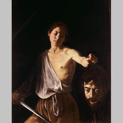 Caravaggio David con la testa di Goliath