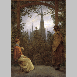 Caspar David Friedrich Gazebo 1818