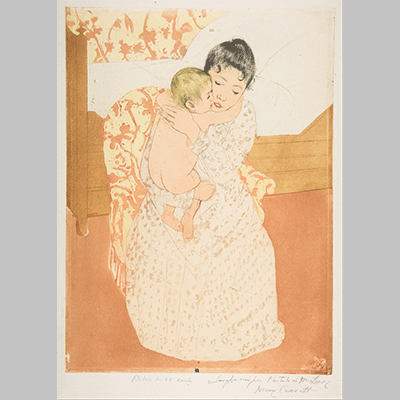 Cassatt Maternal Caress