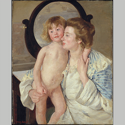 Cassatt Mother and Child The Oval Mirror