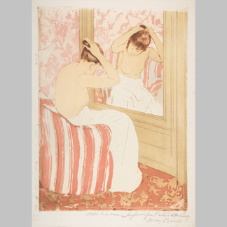 Cassatt The Coiffure