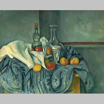 Cezanne The Peppermint Bottle