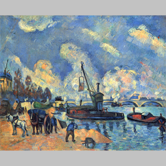 Cezanne La-Seine-à-Bercy