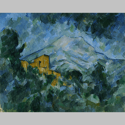 Cezanne Mont Sainte Victoire and Château Noir icon