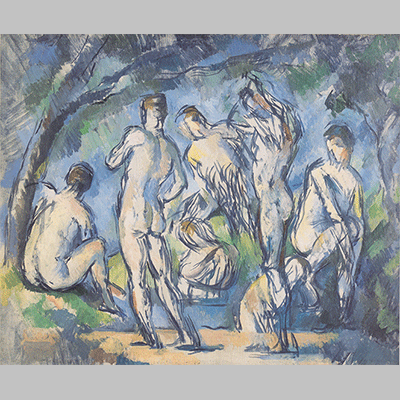 Cezanne Sept Baigneurs