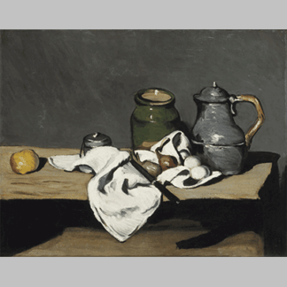 Cezanne Still life with open drawer icon