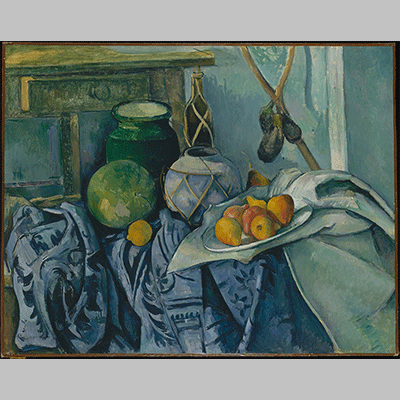 Cezanne - Stilleben mit Auberginen