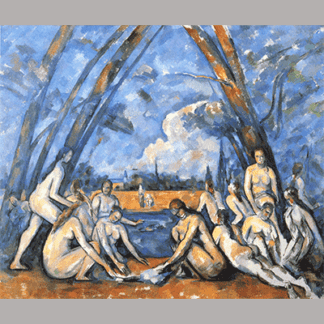 Cezanne large bathers