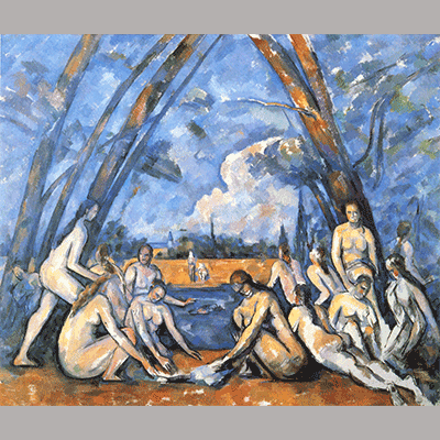 Cezanne large bathers