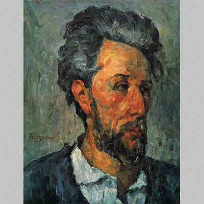 Cezanne portrait of victor chocquet 1877 1