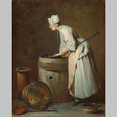 Chardin The Scullery Maid