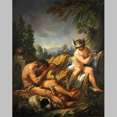 Charles Andre van Loo - Mercury and Argus