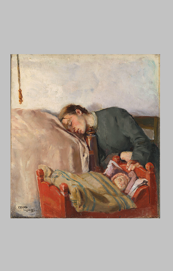 Christian Krohg Mother and Child 2