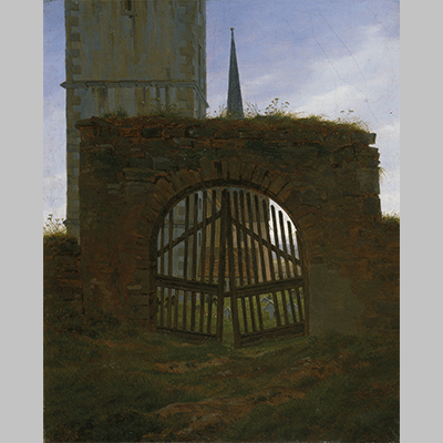 Churchyard Gate by Friedrich
