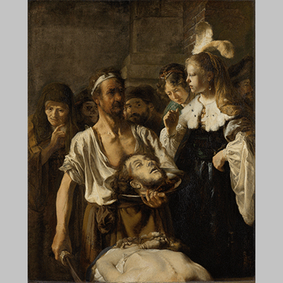 Circle of Rembrandt The beheading of John the Baptist