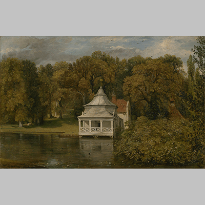 Constable The Quarters behind Alresford Hall, 1816