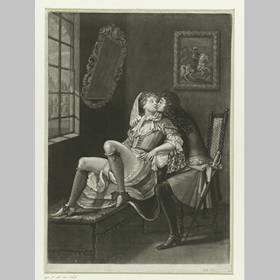 Couple Embracing by a Window anonymous c. 1675 c. 1700
