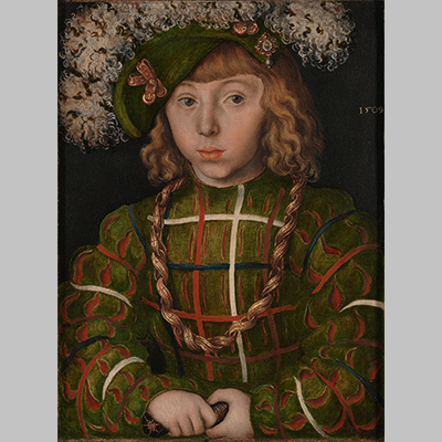 Cranach the Elder Portrait of Johann Friedrich the Magnanimous